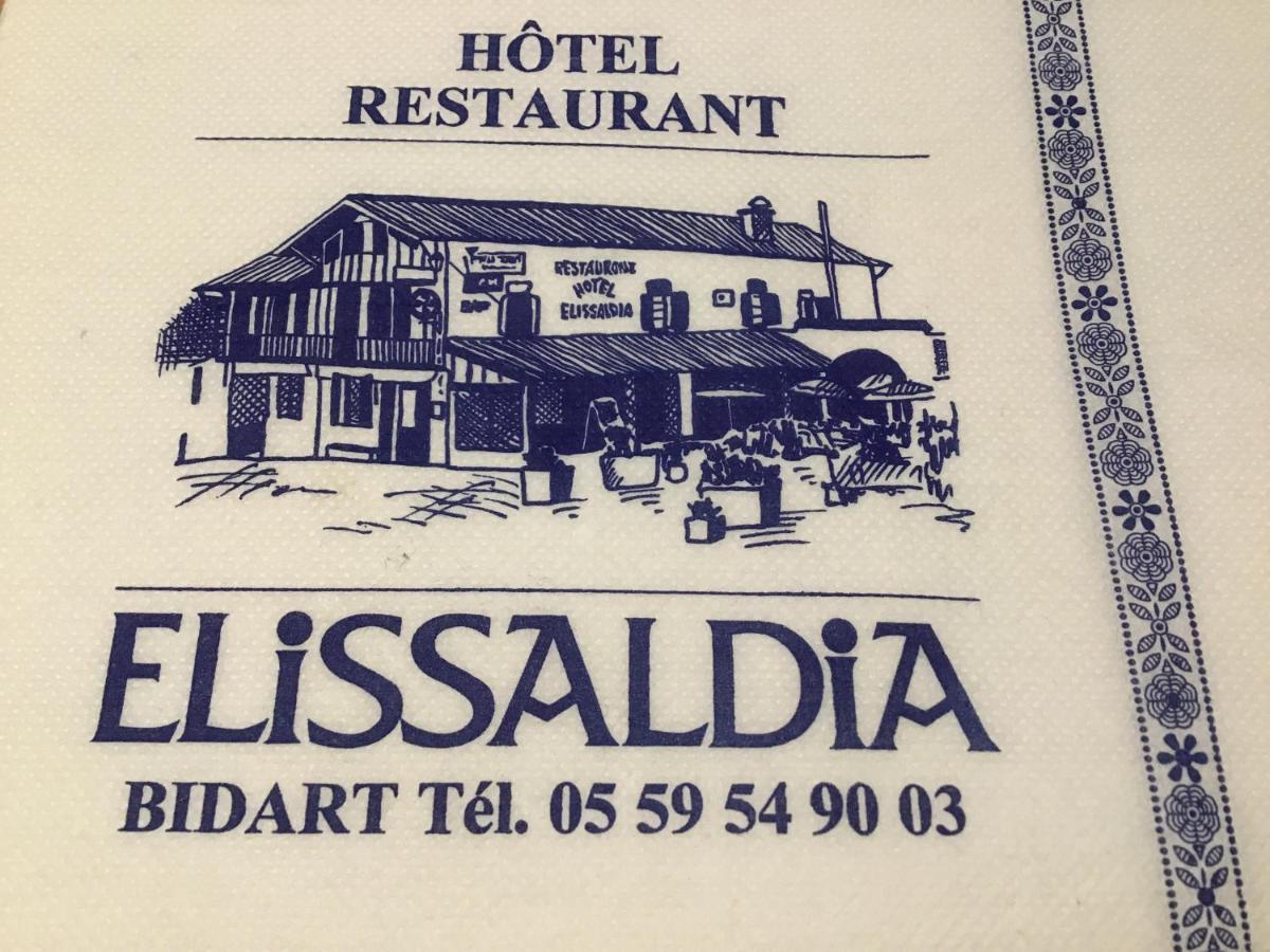 Hotel Restaurant Elissaldia Bidart Exterior foto